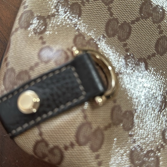 Authentic Gucci GG Monogram Medium Flat bag in perfect condition canvas coated - Picture 4 of 12